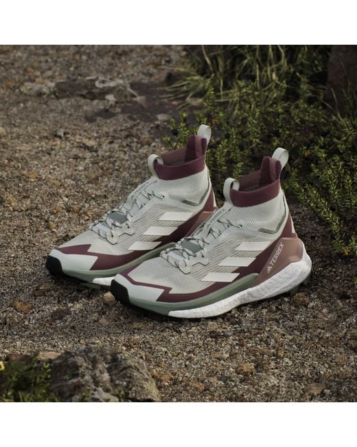 Adidas Gray Terrex Free Hiker 2 Off-Road Trail Running Shoes
