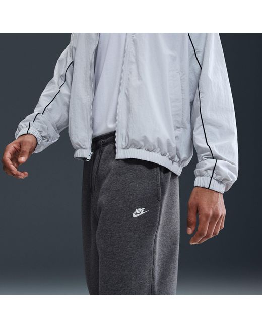 Nike Gray Sportswear Club Fleece Jogging Pants for men