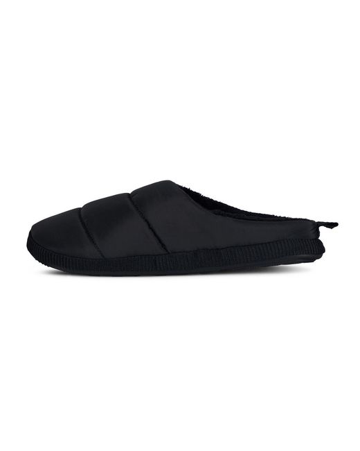 Farah Black Slippers- Tommer for men
