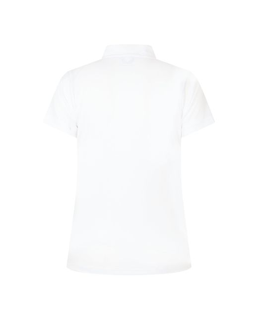 Castore White Short Sleeve Polo Shirt