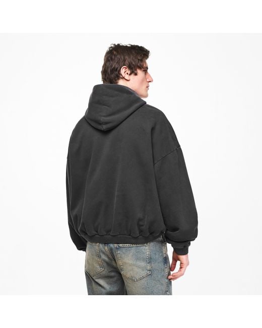 Represent Gray Owners Pull Over Hoodie for men
