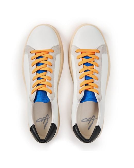 Loyalti Blue Castro Low-Top Trainers for men