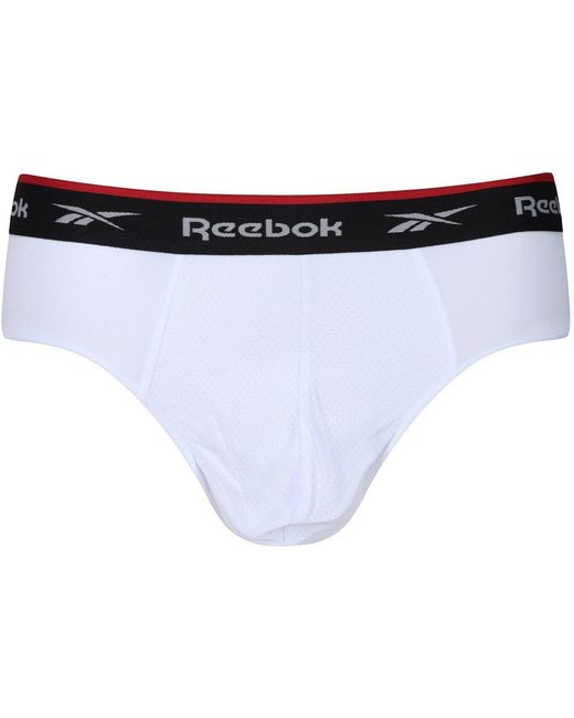 Reebok Black 3 Pack Performance Briefs for men