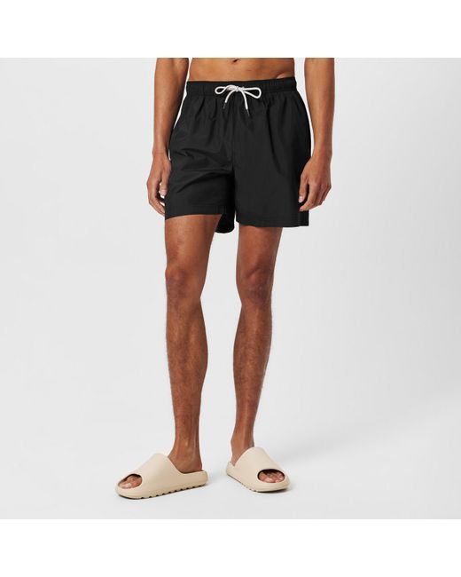 Aquascutum Black Quick Dry Pocket Swim Shorts for men