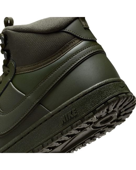 Nike Brown Court Vision Mid Next Nature for men