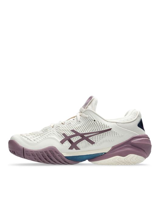 Asics White Court Ff Tennis Shoes