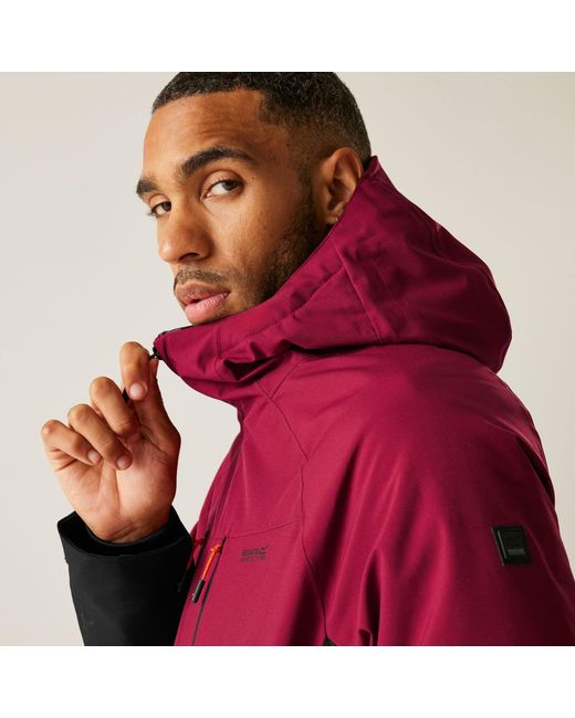 Regatta Red Highton Stretch Isotex Thermoguard Insulated Waterproof Jacket for men