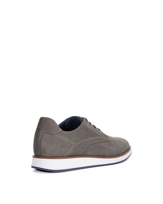 Dune Gray Beko Derby Shoes for men