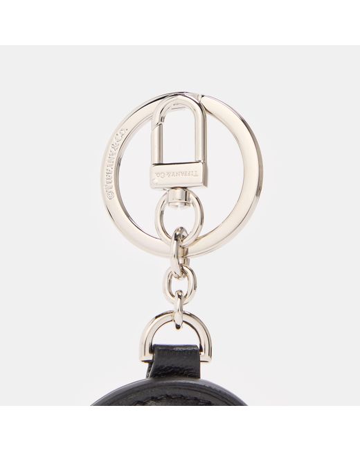 Tiffany & Co Black 'S Bg 99 Chrome Charm