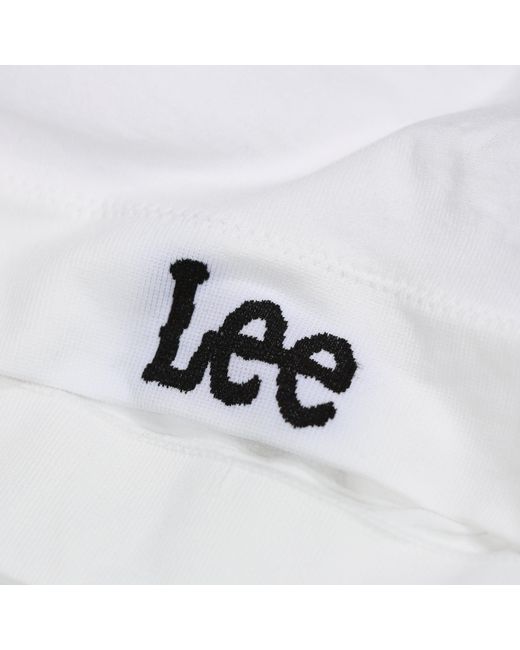 Lee Jeans White Katie Cropped Jersey Bralette
