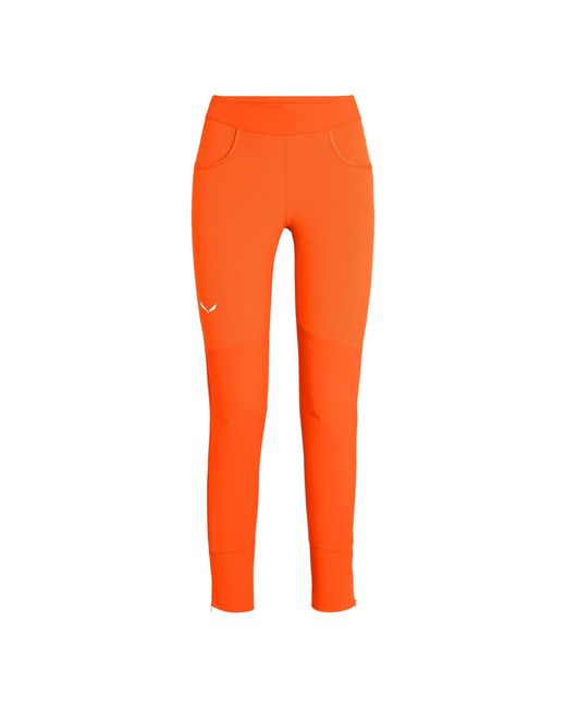Salewa Orange Agner Tights