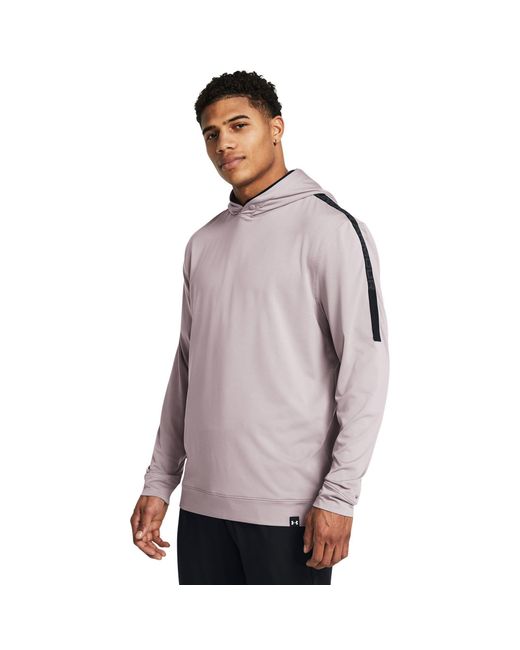Under Armour Purple Playoff Hoodie for men
