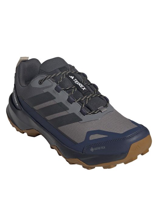 Adidas Blue Terrex Skychaser Ax5 Gore-Tex Hiking Shoes for men