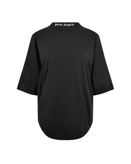 Palm Angels Black Back Logo T-Shirt