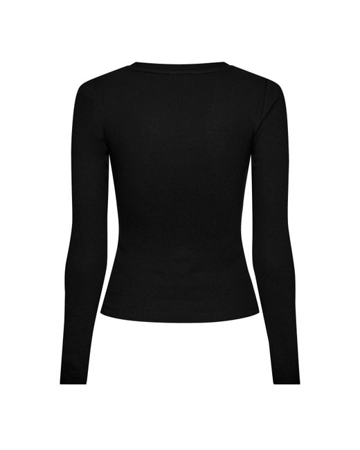 Guess Black Embro Slimt Long Sleeve T-Shirt