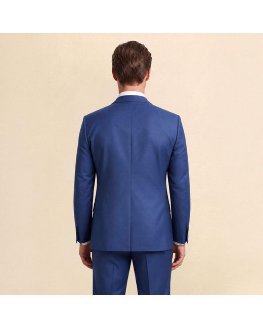 Without Prejudice Blue Harrow Slim Fit Suit Jacket for men