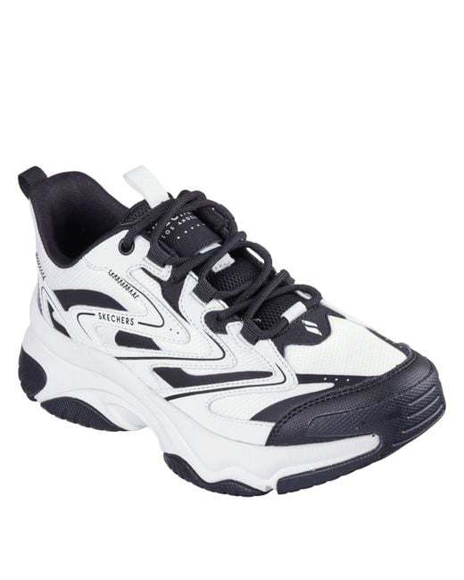 Skechers Blue Moonhiker Casual Low-Top Trainers
