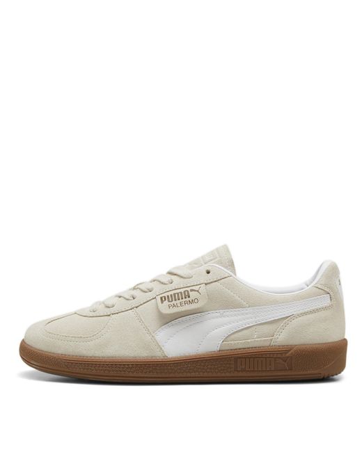 PUMA White Palermo Trainers