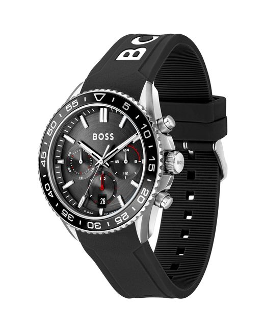 Boss Black Gents Runner Chronograph Watch for men