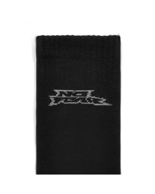 No Fear Black Crew Socks 3-Pack for men