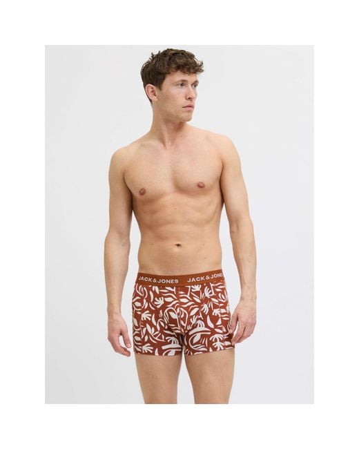 Jack & Jones Multicolor Trunks 3 Pack Boxers for men
