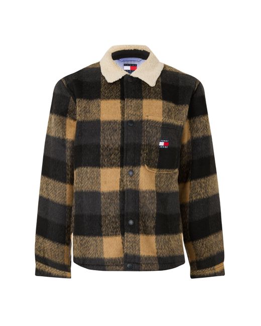 Tommy Hilfiger Black Tj Teddy Collr Ovrsh Sn64 for men