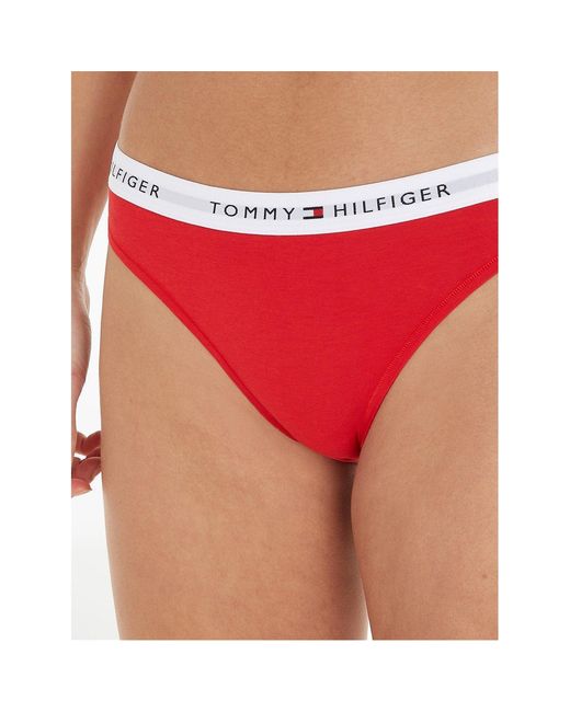 Tommy Hilfiger Red Bikini Briefs