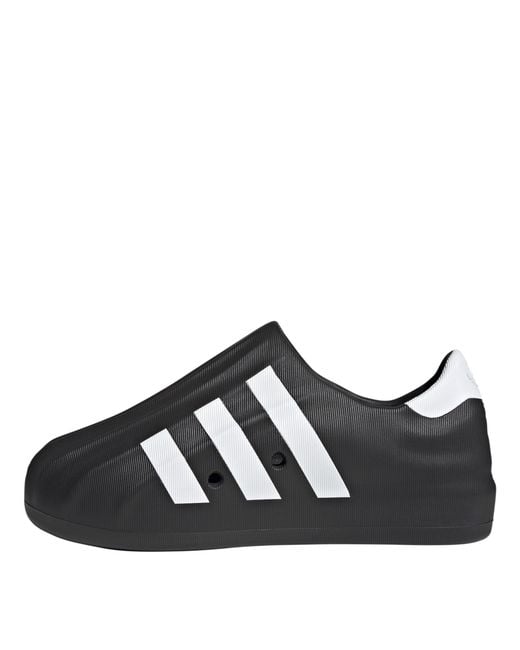 Adidas Originals Black Superstar Slip On Trainers for men