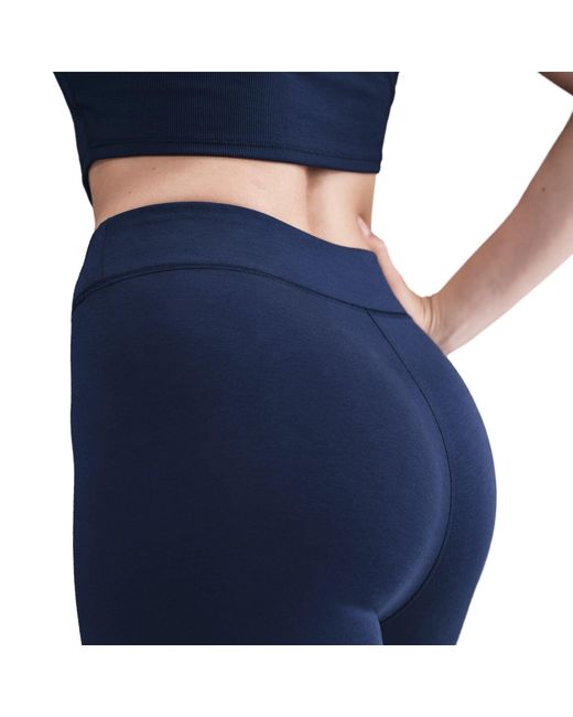 Nike Blue Sportswear Classic High-Waisted 7/8 Leggings
