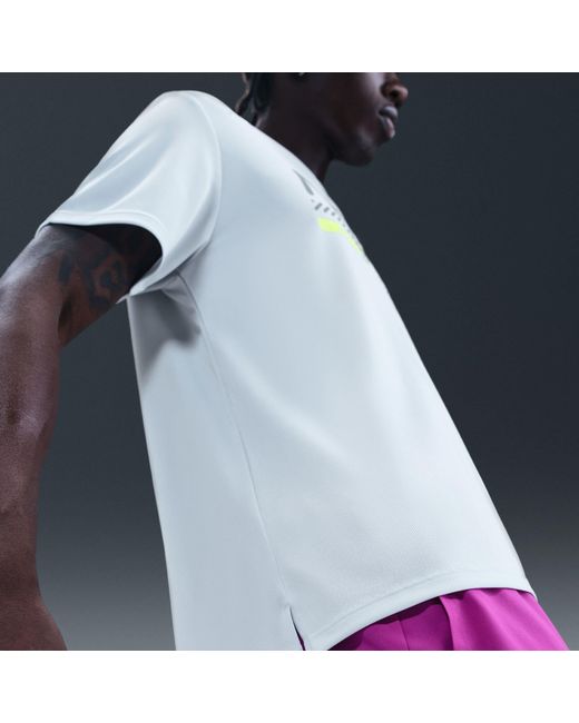 Nike White Wint Miler Tee Sn54 for men