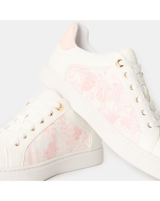 ALDO Pink Elgata Low-Top Trainers