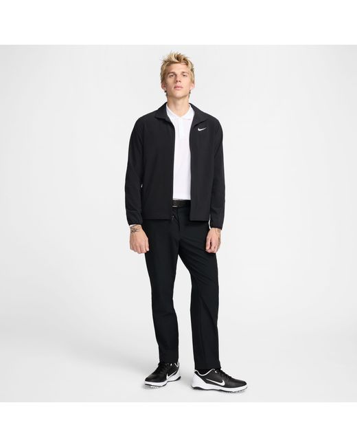 Nike Black Tour Repel Full-Zip Golf Jacket for men
