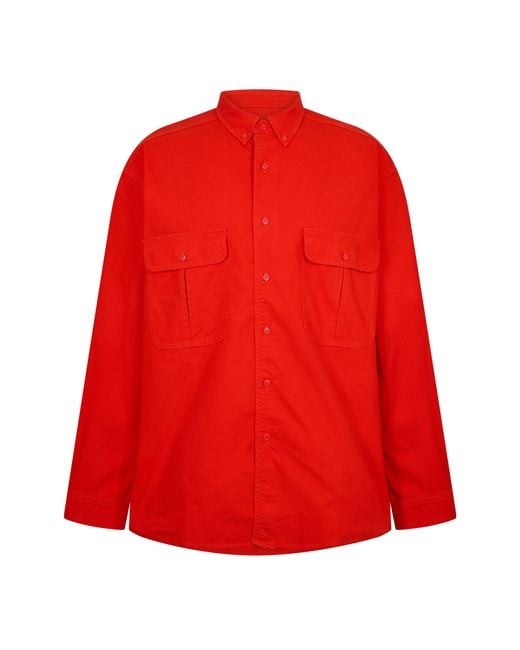 Levi's Red Skate Woven Overshirt for men