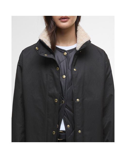 Barbour Black Luanda 3-In-1 Showerproof Long Sleeve Rain Anorak