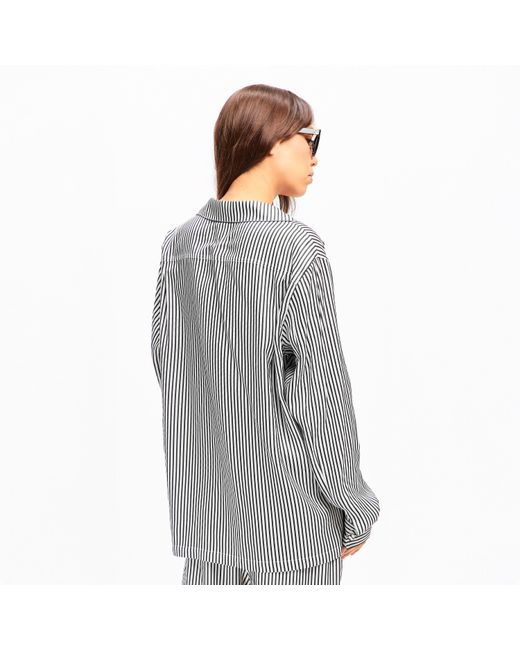 Tom Ford Gray Long Sleeve Patterned Shirt