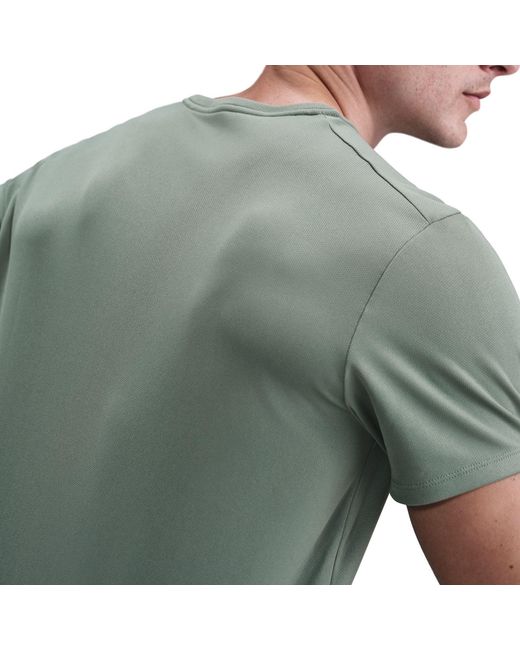Nike Green Miler Running Top for men