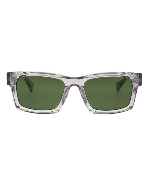 AllSaints Green Uv Protection Wayfarer Sunglasses