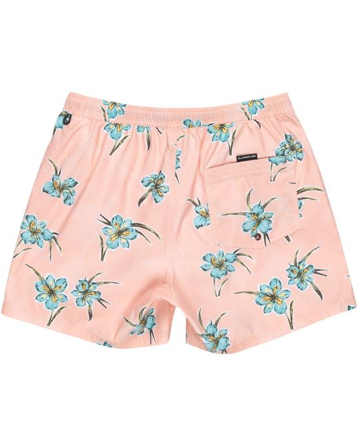 Quiksilver Orange Quik Volley Swim Shorts for men