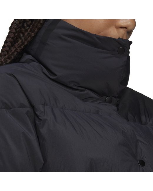 Adidas Black Lightweight Puffer Jacket