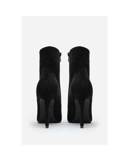 Where's That From Black Where's Pointed Toe Stiletto Ankle Boots