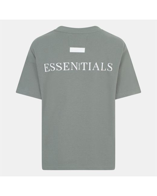 Blank Essentials Gray Blank E Core Puff Print T-Shirt Ladies
