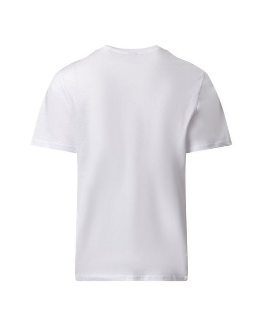 Gym King White Victory Jersey Tee for men