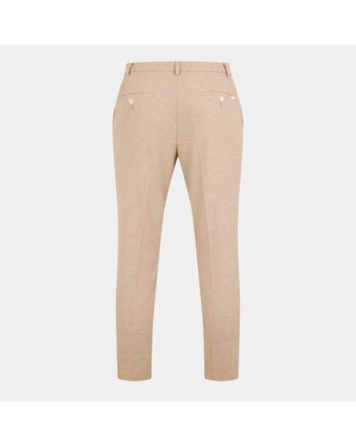 Boss Natural P Genius Straight Leg Trousers for men