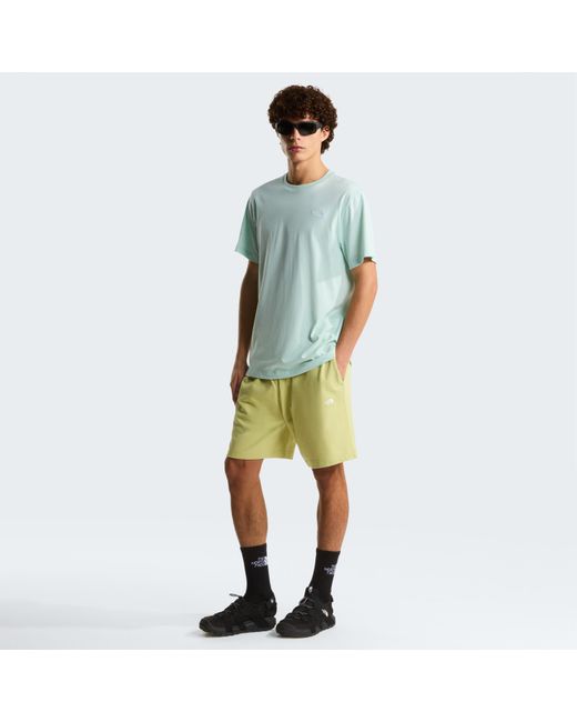 The North Face Green Regular Fit Simple Dome T-Shirt for men
