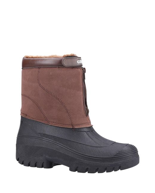 Cotswold Brown Venture Waterproof Winter Boot