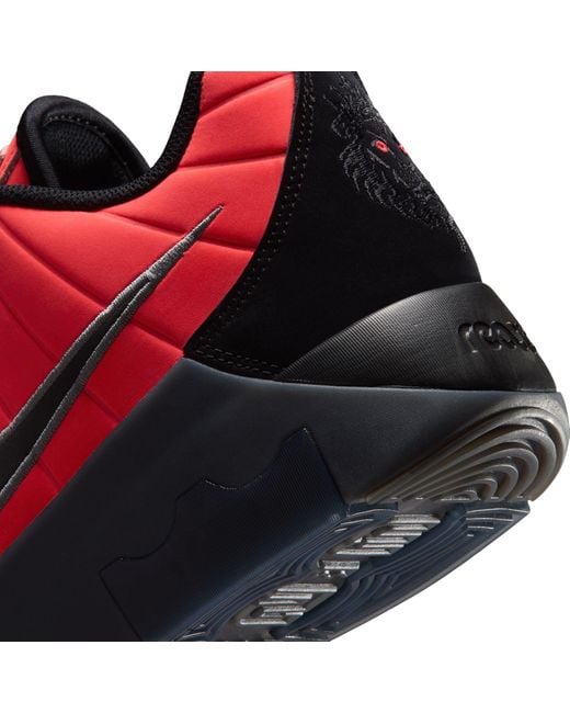 Nike Red Lebron Witness 9 Basketball Shoes for men