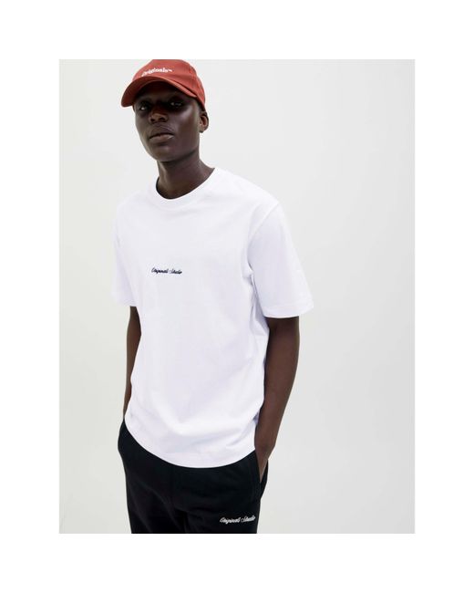 Jack & Jones White Norrebro T-Shirt for men