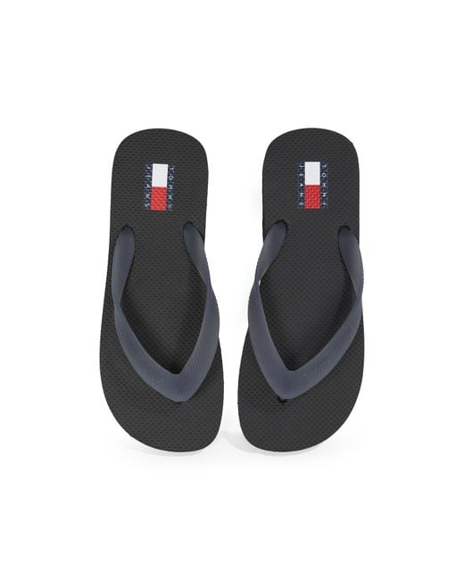 Tommy Hilfiger Blue Tjw Logo Flip Flop