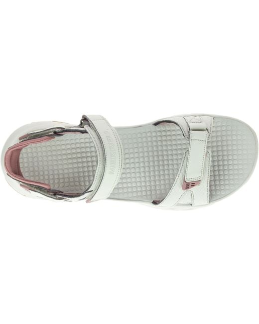 Merrell White Cedrus Walking Sandals