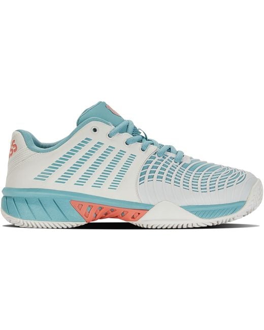 K-swiss Blue Express Light 3 All Court Lace Up Tennis Shoes